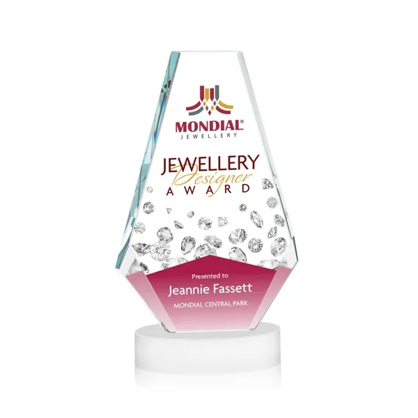 The Optical Crystal Kingsley VividPrint™ Award is flawless in its symmetrical... from ASI 84592 St Regis Group / St Regis