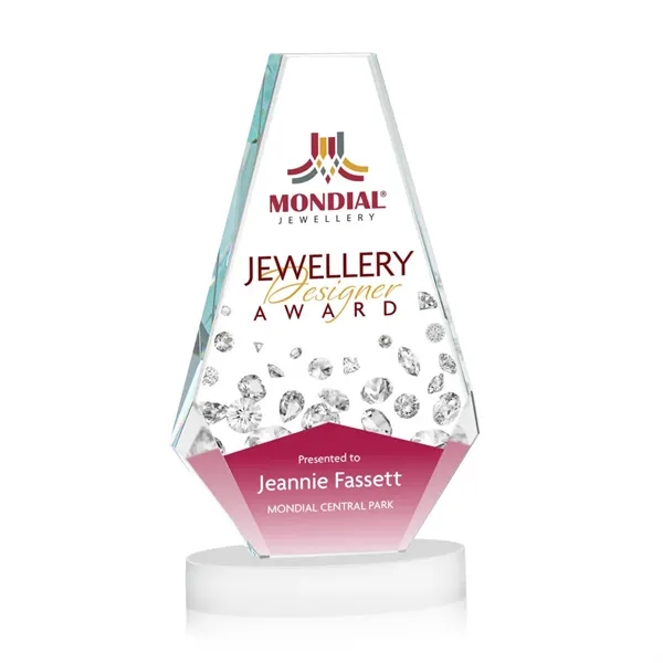 The Optical Crystal Kingsley VividPrint™ Award is flawless in its symmetrical... from ASI 84592 St Regis Group / St Regis