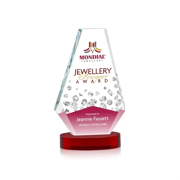 The Optical Crystal Kingsley VividPrint™ Award is flawless in its symmetrical... from ASI 84592 St Regis Group / St Regis
