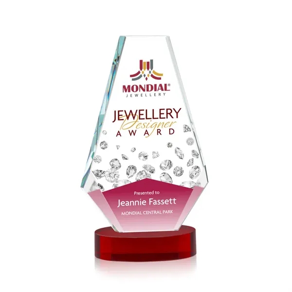 The Optical Crystal Kingsley VividPrint™ Award is flawless in its symmetrical... from ASI 84592 St Regis Group / St Regis