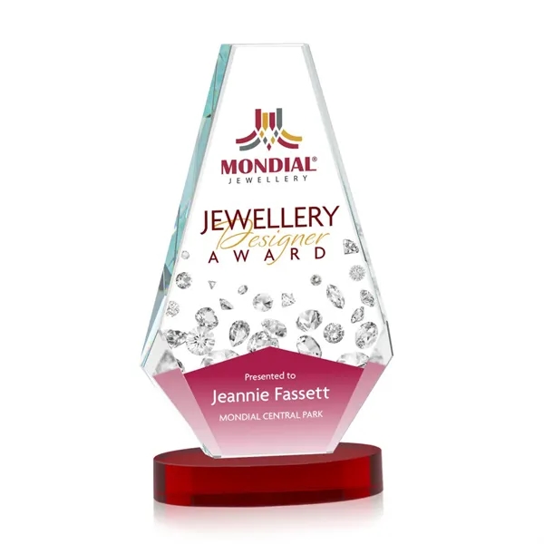 The Optical Crystal Kingsley VividPrint™ Award is flawless in its symmetrical... from ASI 84592 St Regis Group / St Regis