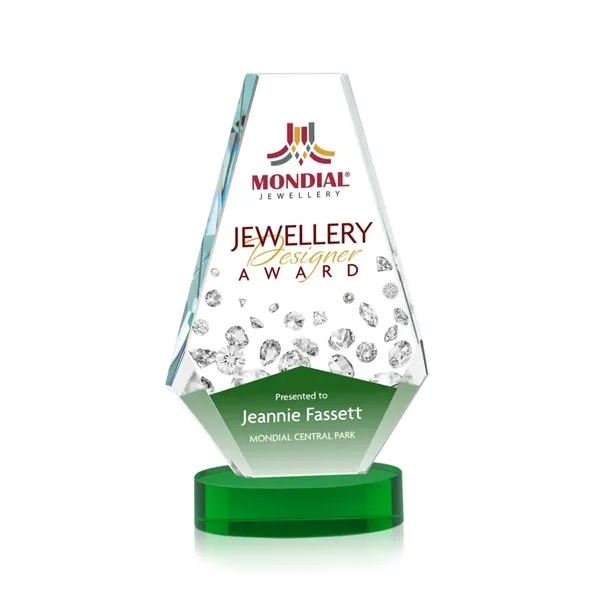 The Optical Crystal Kingsley VividPrint™ Award is flawless in its symmetrical... from ASI 84592 St Regis Group / St Regis
