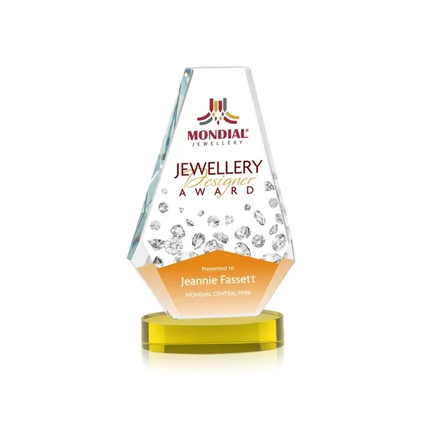 The Optical Crystal Kingsley VividPrint™ Award is flawless in its symmetrical... from ASI 84592 St Regis Group / St Regis