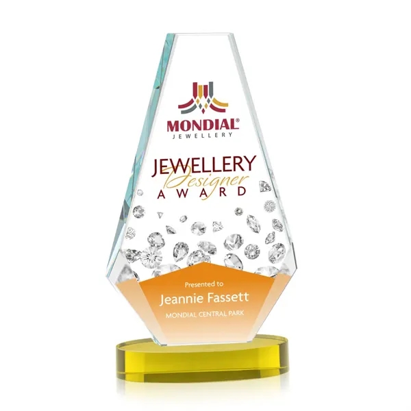 The Optical Crystal Kingsley VividPrint™ Award is flawless in its symmetrical... from ASI 84592 St Regis Group / St Regis