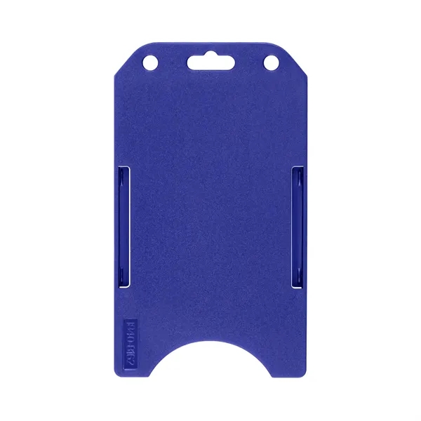 2.27" x 3.93" rigid plastic badge and credential holder.... from ASI 62088 IDProductsource