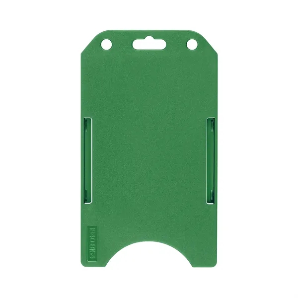 2.27" x 3.93" rigid plastic badge and credential holder.... from ASI 62088 IDProductsource