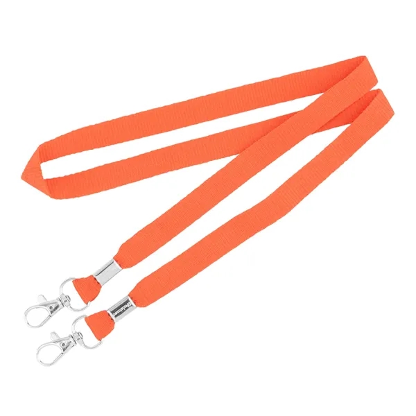Our 3/4" Flat Polyester Double-ended polyester lanyards in assorted styles and... from ASI 62088 IDProductsource