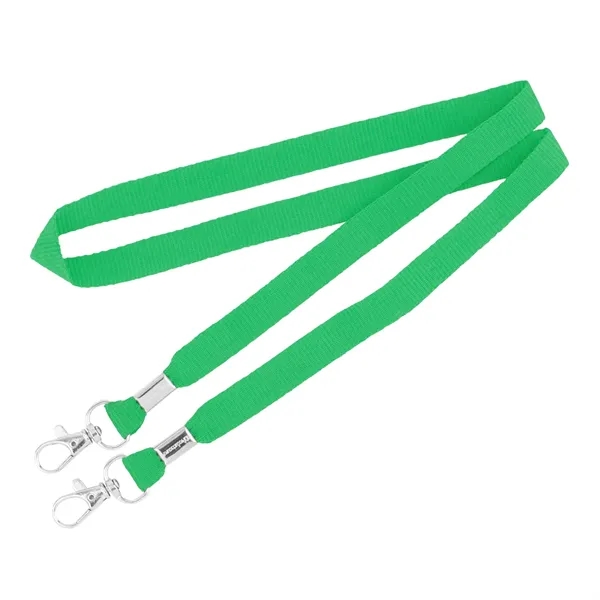 Our 3/4" Flat Polyester Double-ended polyester lanyards in assorted styles and... from ASI 62088 IDProductsource