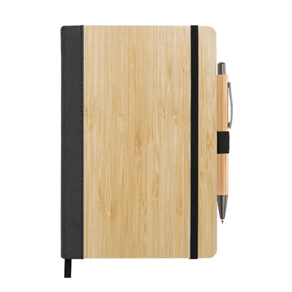 The Forleo Bamboo Notebook & Lucky Clicker Bamboo Pen Set combines... from ASI 84592 St Regis Group
