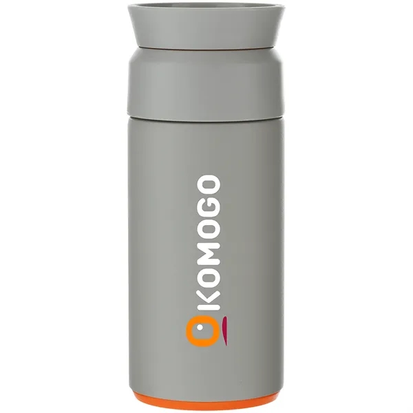 12 oz recycled stainless steel brew tumbler with vacuum insulation and... from ASI 51197 ETS Express, LLC