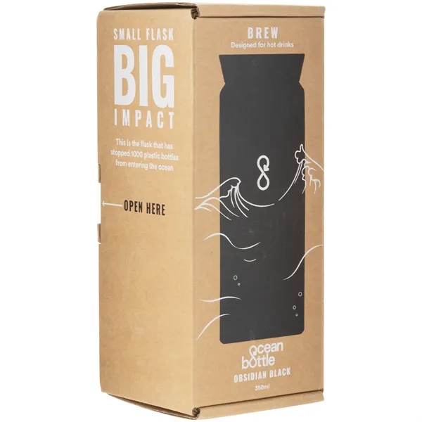 12 oz recycled stainless steel brew tumbler with vacuum insulation and... from ASI 51197 ETS Express, LLC