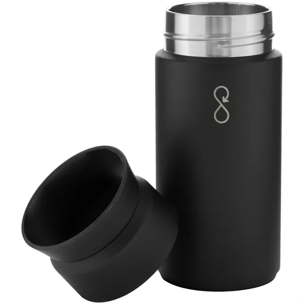 12 oz recycled stainless steel brew tumbler with vacuum insulation and... from ASI 51197 ETS Express, LLC