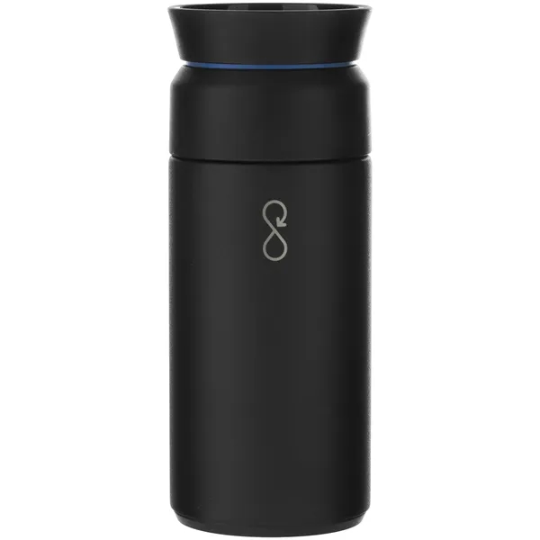 12 oz recycled stainless steel brew tumbler with vacuum insulation and... from ASI 51197 ETS Express, LLC