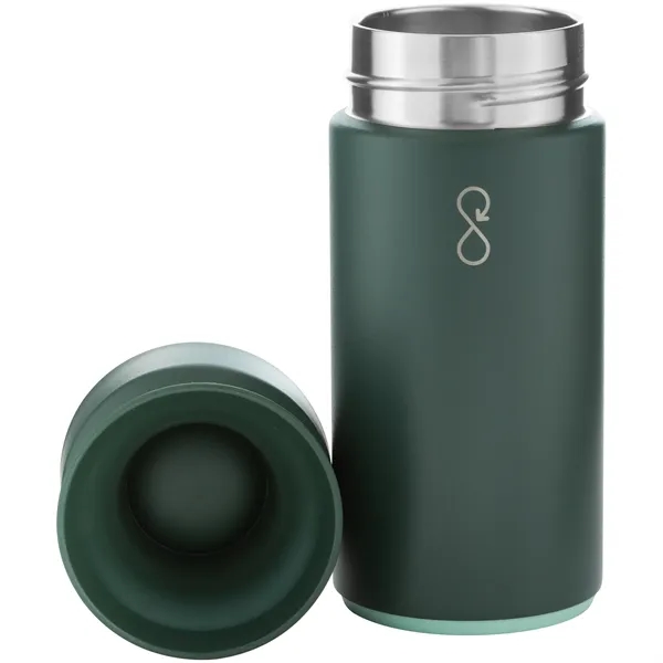 12 oz recycled stainless steel brew tumbler with vacuum insulation and... from ASI 51197 ETS Express, LLC