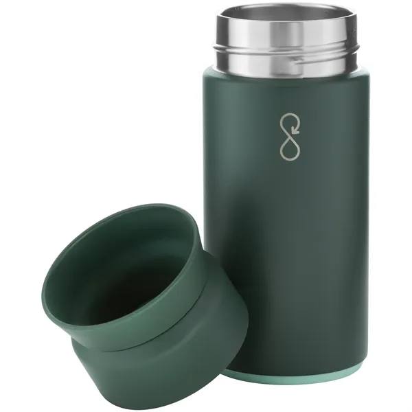 12 oz recycled stainless steel brew tumbler with vacuum insulation and... from ASI 51197 ETS Express, LLC