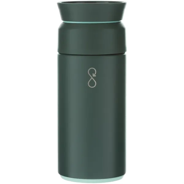 12 oz recycled stainless steel brew tumbler with vacuum insulation and... from ASI 51197 ETS Express, LLC