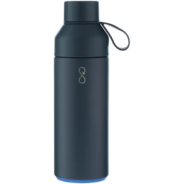 17 oz recycled stainless steel bottle with vacuum insulation, dual-opening lid,... from ASI 51197 ETS Express, LLC
