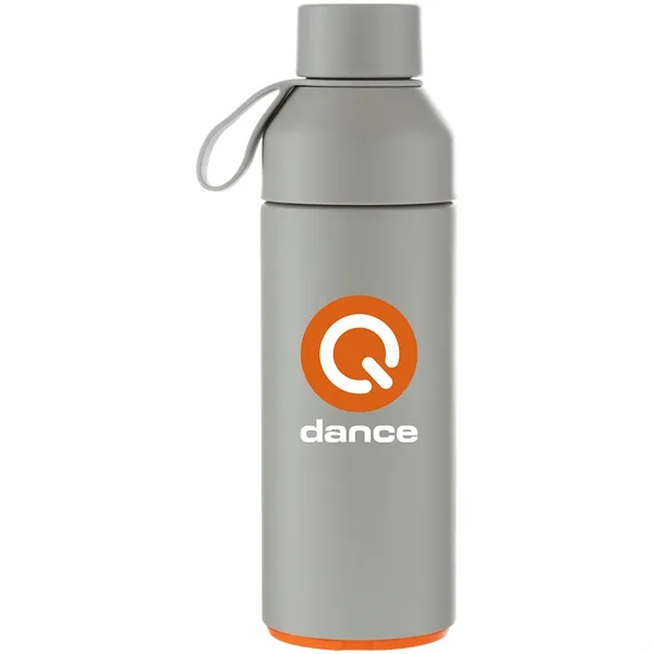 17 oz recycled stainless steel bottle with vacuum insulation, dual-opening lid,... from ASI 51197 ETS Express, LLC