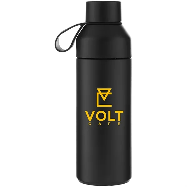 17 oz recycled stainless steel bottle with vacuum insulation, dual-opening lid,... from ASI 51197 ETS Express, LLC