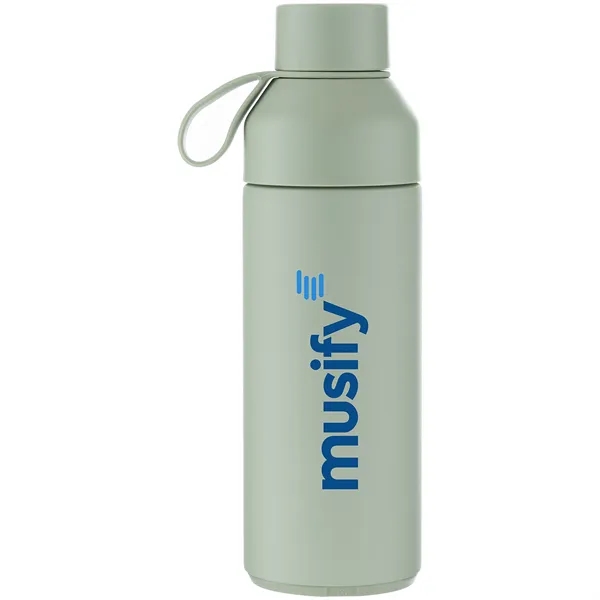 17 oz recycled stainless steel bottle with vacuum insulation, dual-opening lid,... from ASI 51197 ETS Express, LLC