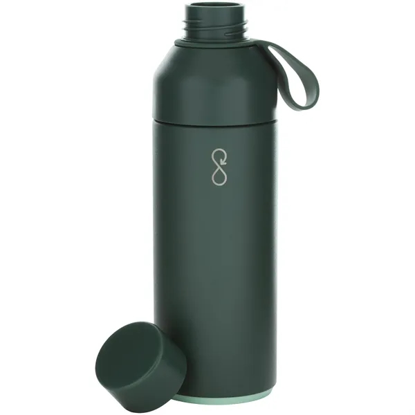 17 oz recycled stainless steel bottle with vacuum insulation, dual-opening lid,... from ASI 51197 ETS Express, LLC