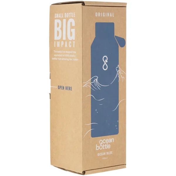 17 oz recycled stainless steel bottle with vacuum insulation, dual-opening lid,... from ASI 51197 ETS Express, LLC