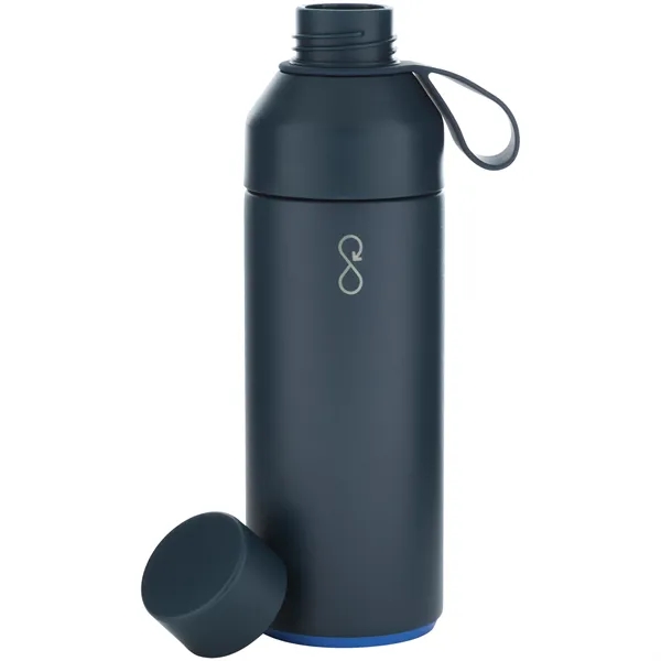 17 oz recycled stainless steel bottle with vacuum insulation, dual-opening lid,... from ASI 51197 ETS Express, LLC