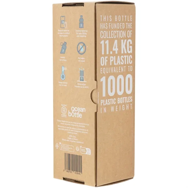 17 oz recycled stainless steel bottle with vacuum insulation, dual-opening lid,... from ASI 51197 ETS Express, LLC