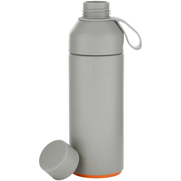 17 oz recycled stainless steel bottle with vacuum insulation, dual-opening lid,... from ASI 51197 ETS Express, LLC