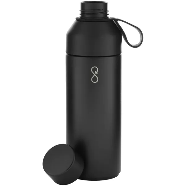 17 oz recycled stainless steel bottle with vacuum insulation, dual-opening lid,... from ASI 51197 ETS Express, LLC
