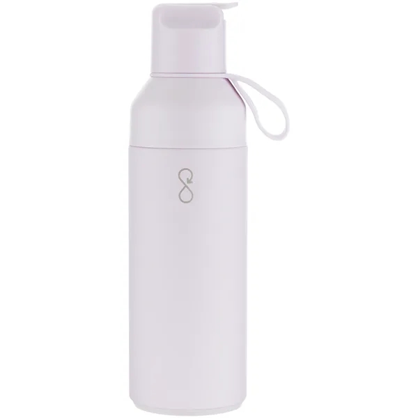 17 oz recycled stainless steel bottle with vacuum insulation, flip-up straw... from ASI 51197 ETS Express, LLC