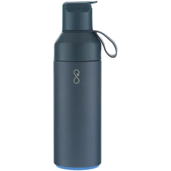 17 oz recycled stainless steel bottle with vacuum insulation, flip-up straw... from ASI 51197 ETS Express, LLC