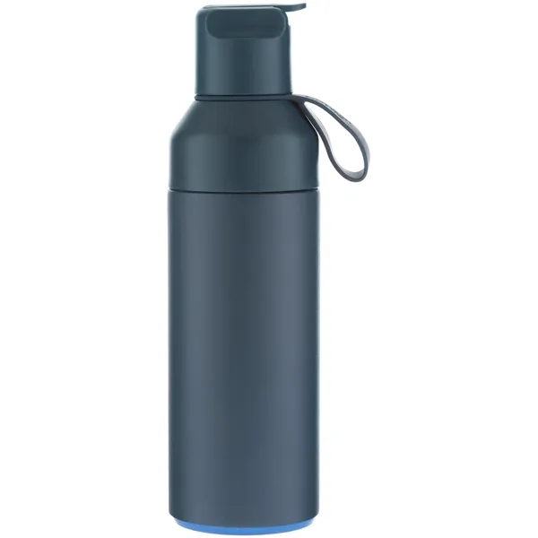 17 oz recycled stainless steel bottle with vacuum insulation, flip-up straw... from ASI 51197 ETS Express, LLC