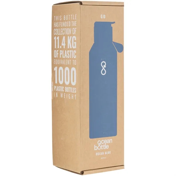 17 oz recycled stainless steel bottle with vacuum insulation, flip-up straw... from ASI 51197 ETS Express, LLC