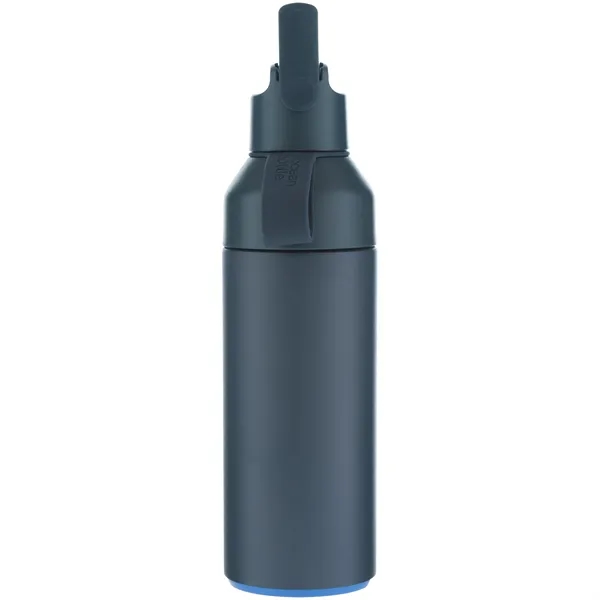 17 oz recycled stainless steel bottle with vacuum insulation, flip-up straw... from ASI 51197 ETS Express, LLC