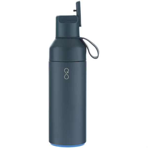 17 oz recycled stainless steel bottle with vacuum insulation, flip-up straw... from ASI 51197 ETS Express, LLC