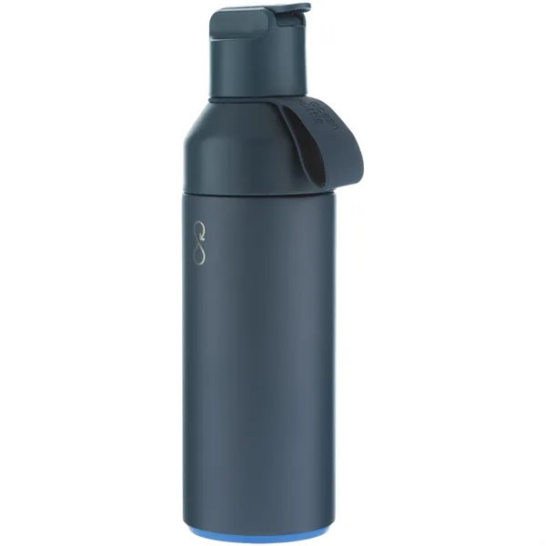 17 oz recycled stainless steel bottle with vacuum insulation, flip-up straw... from ASI 51197 ETS Express, LLC