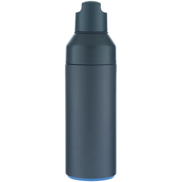 17 oz recycled stainless steel bottle with vacuum insulation, flip-up straw... from ASI 51197 ETS Express, LLC