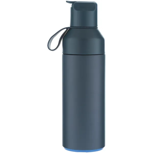 17 oz recycled stainless steel bottle with vacuum insulation, flip-up straw... from ASI 51197 ETS Express, LLC