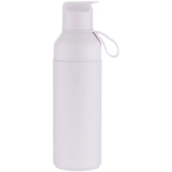 17 oz recycled stainless steel bottle with vacuum insulation, flip-up straw... from ASI 51197 ETS Express, LLC