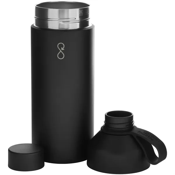 17 oz recycled stainless steel bottle with vacuum insulation, flip-up straw... from ASI 51197 ETS Express, LLC