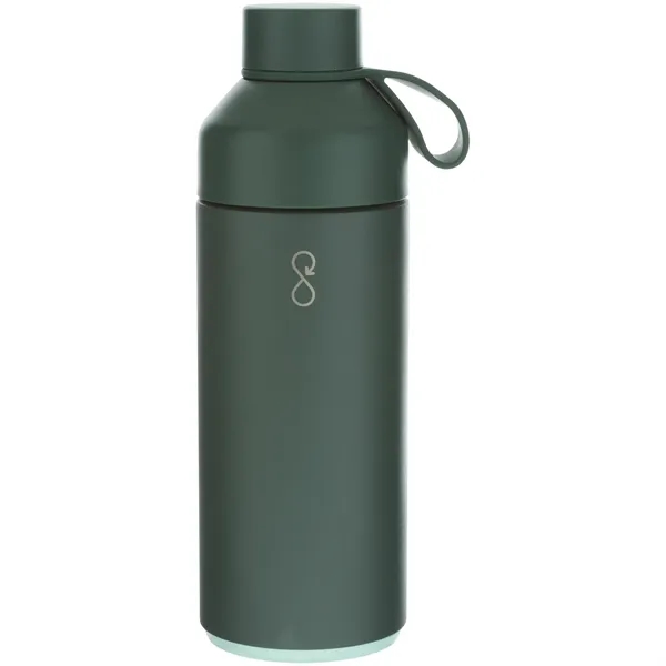 34 oz recycled stainless steel bottle with vacuum insulation and dual-opening... from ASI 51197 ETS Express, LLC