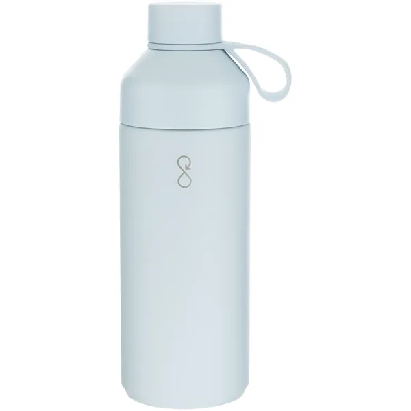 34 oz recycled stainless steel bottle with vacuum insulation and dual-opening... from ASI 51197 ETS Express, LLC