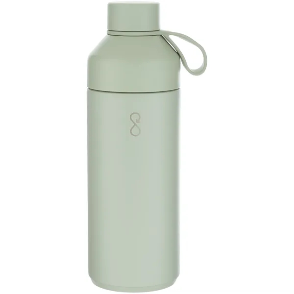 34 oz recycled stainless steel bottle with vacuum insulation and dual-opening... from ASI 51197 ETS Express, LLC