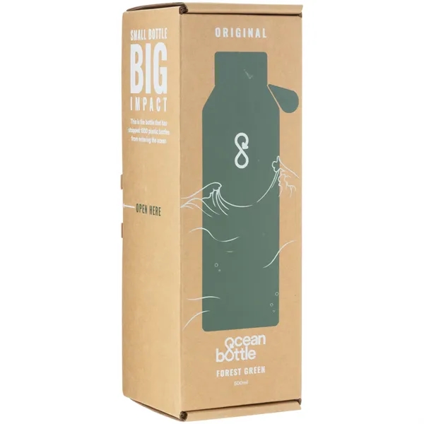 34 oz recycled stainless steel bottle with vacuum insulation and dual-opening... from ASI 51197 ETS Express, LLC