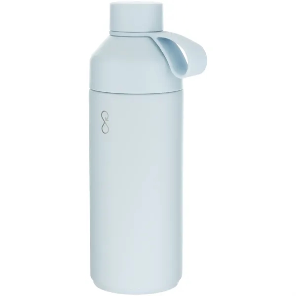 34 oz recycled stainless steel bottle with vacuum insulation and dual-opening... from ASI 51197 ETS Express, LLC