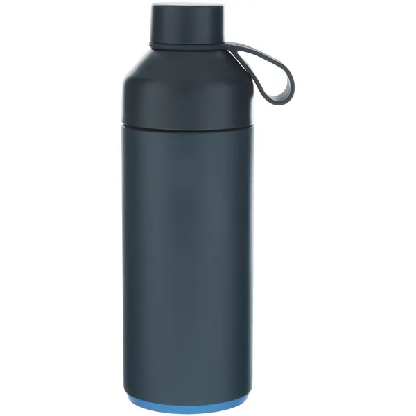 34 oz recycled stainless steel bottle with vacuum insulation and dual-opening... from ASI 51197 ETS Express, LLC