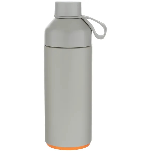 34 oz recycled stainless steel bottle with vacuum insulation and dual-opening... from ASI 51197 ETS Express, LLC