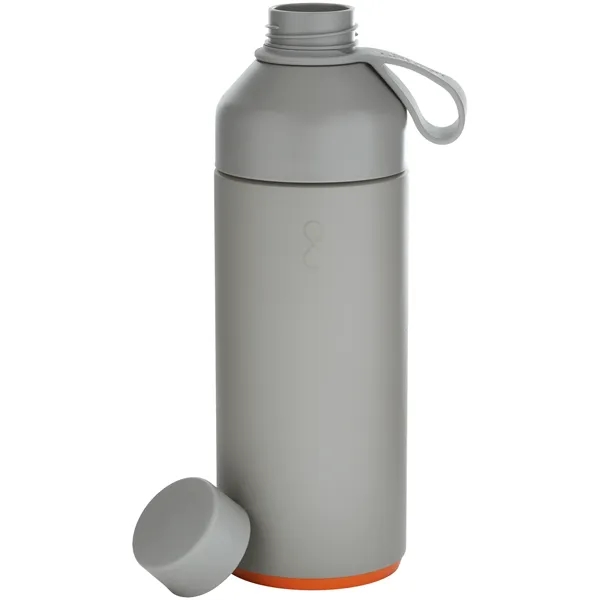 34 oz recycled stainless steel bottle with vacuum insulation and dual-opening... from ASI 51197 ETS Express, LLC