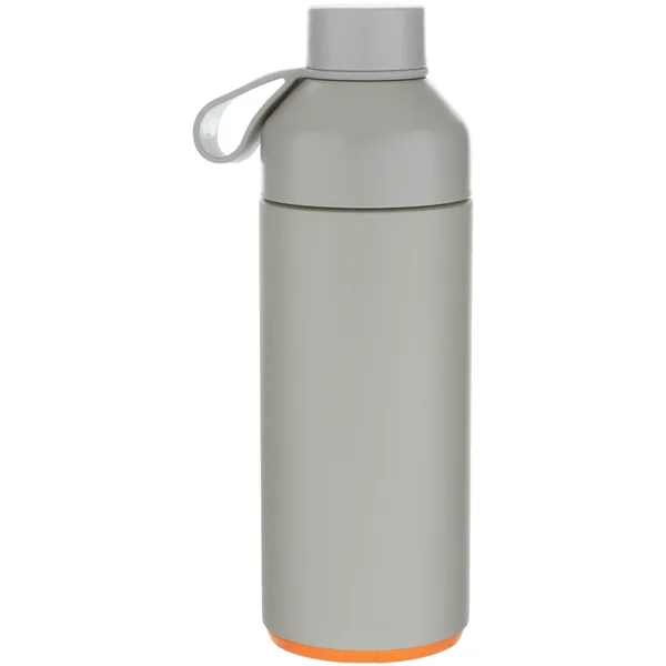 34 oz recycled stainless steel bottle with vacuum insulation and dual-opening... from ASI 51197 ETS Express, LLC